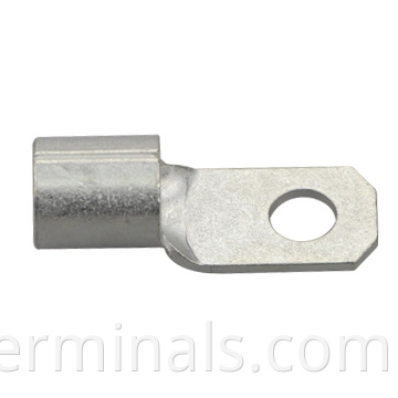 Rostfritt stål non crimp ring terminal eller isolerad ringterminal